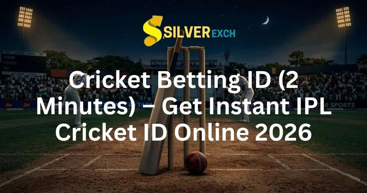 Cricket Betting ID (2 Minutes) – Get Instant IPL Cricket ID Online 2026